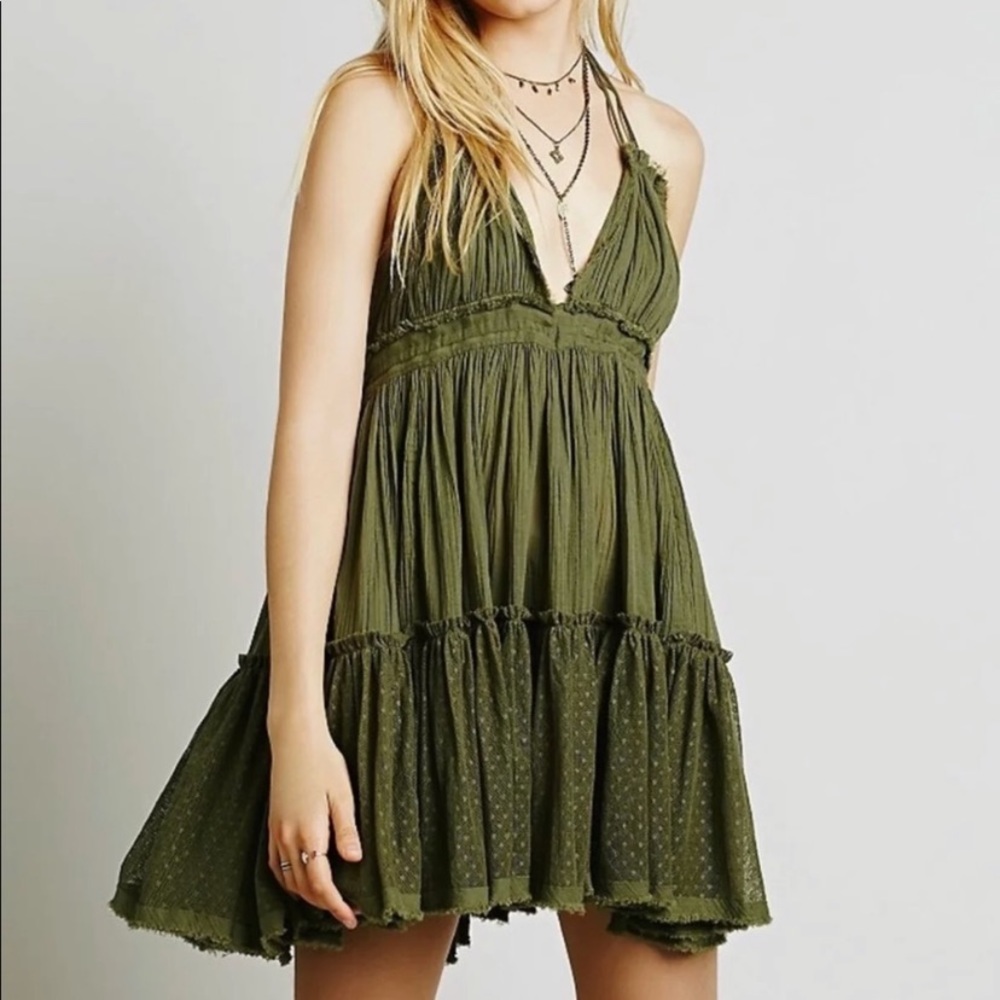 Free People 100 degrees mini dress